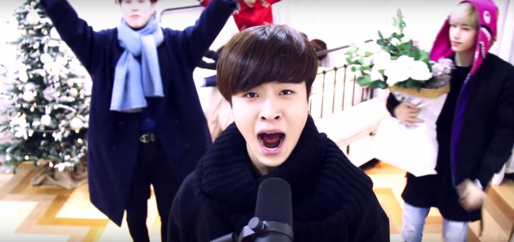 allkpop's tweet photo. GOT7 is dorky and derpy in 'free dance live video' for 'Confession Song' https://t.co/tgf9fgLdi0 https://t.co/3JsYtfwA7n
