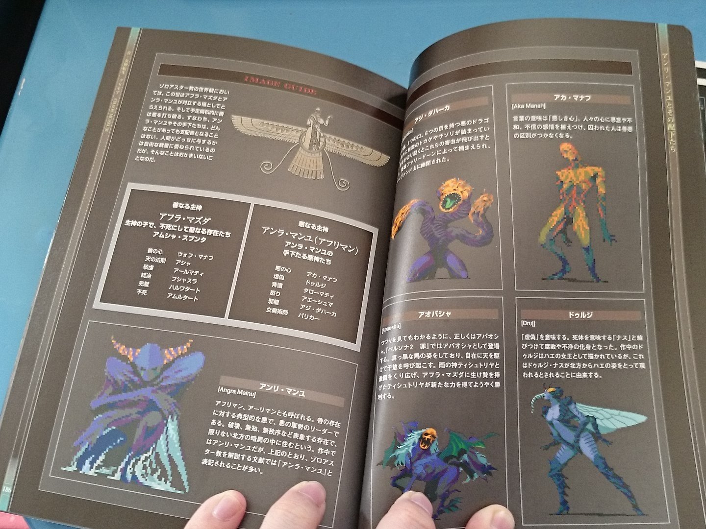 Twitter 上的 そとの道 ゲームスマホ垢 ありがとう駿河屋 メガテン本２冊欲しかったの届いたよ 真女神転生グリモアカオスミュージアムと 真女神転生 悪魔大事典 T Co Dxzti61kff Twitter