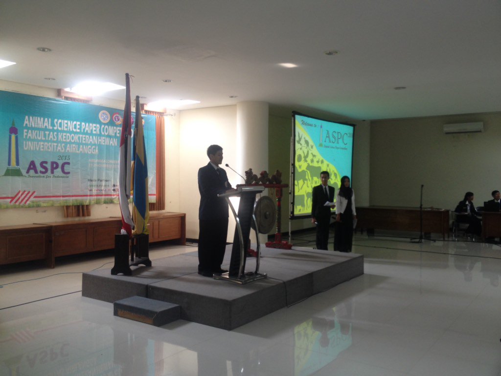 Sambutan dari Ketua Pelaksana ASPC 2015, Malik Abdul Jabbar Zen :)