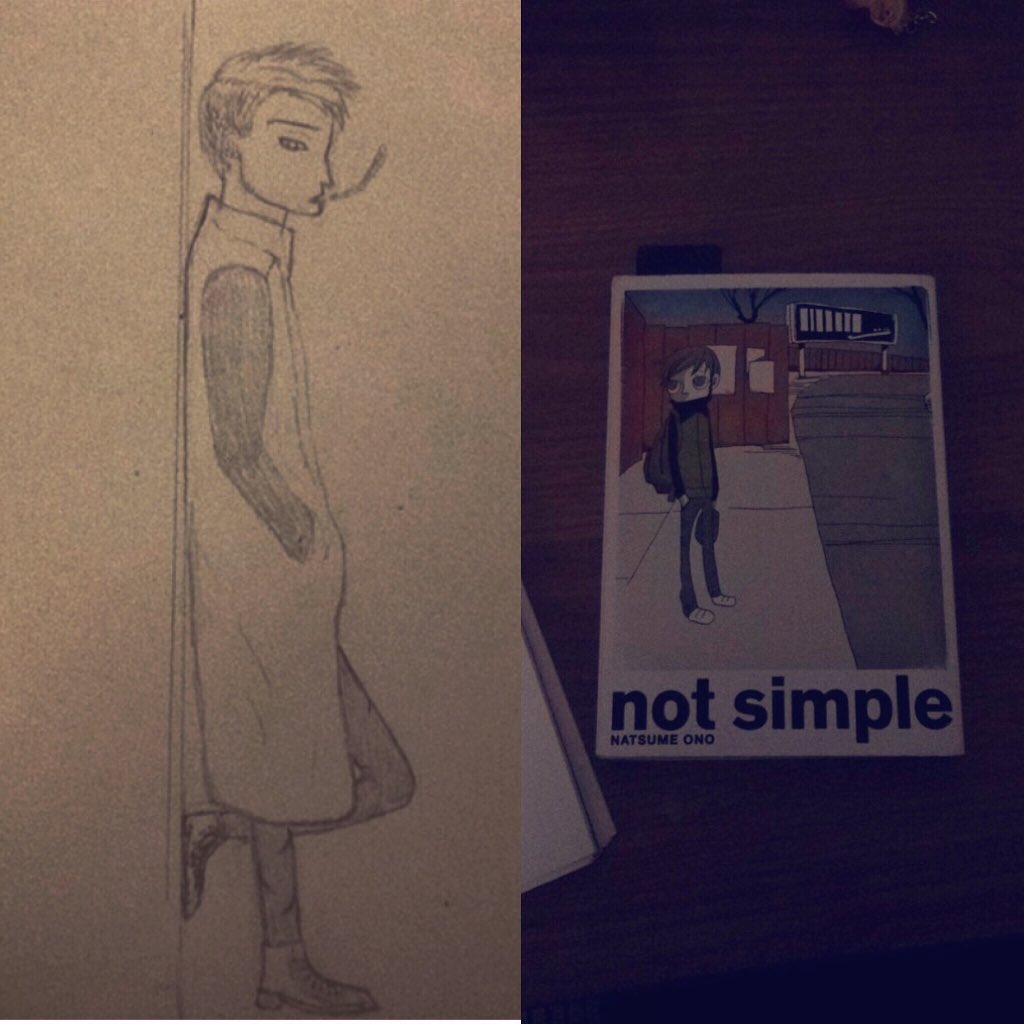 MadmanRyuzaki's tweet image. I was inspired by this book after i re-read it, and so I drew this. #notsimple #natsumeono #perfection