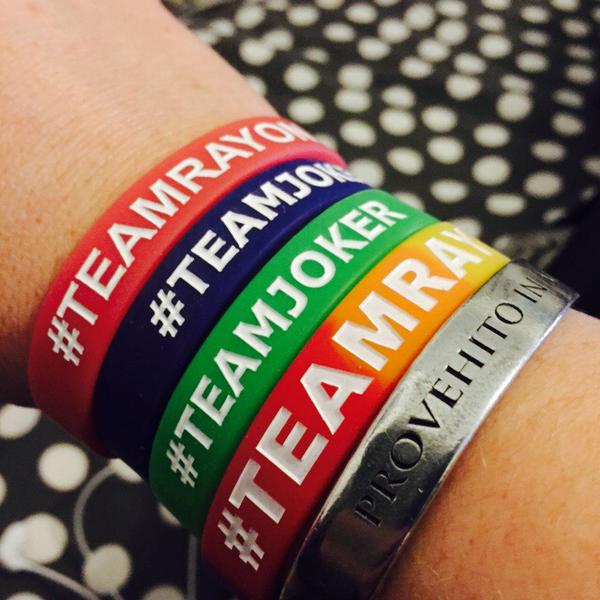 TeamRayon_'s tweet photo. We've discounted some of our #TeamRayon merch this weekend! Shop now at https://t.co/pKLeVVYMN8 #LetsEndAIDS https://t.co/ngqkGPi17N
