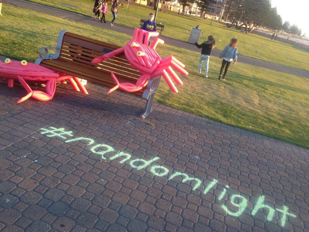 craigyeunglaw's tweet image. At #Glenelg waiting for this #randomlight