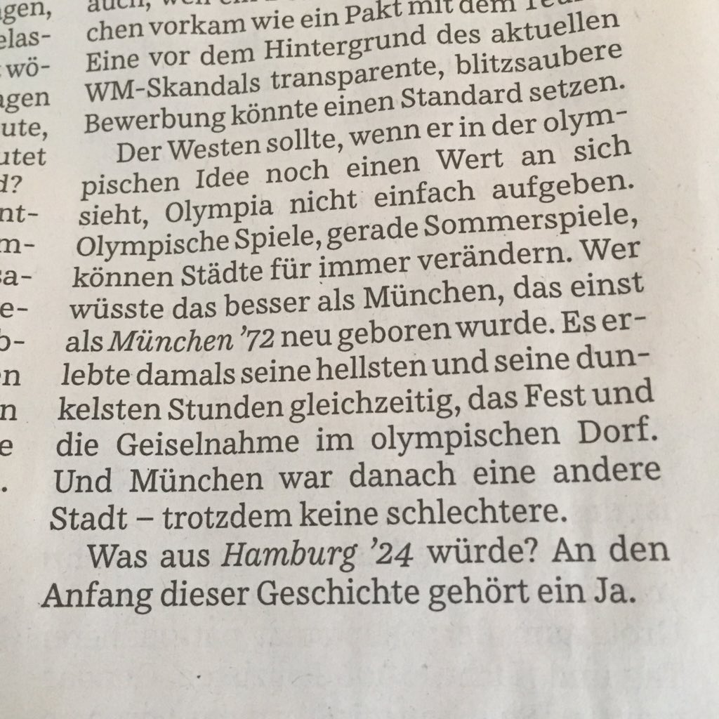 Sehr schönes "Ja, aber ..." von @rtwSZ <a href="/SZ/">Süddeutsche Zeitung</a>  #olympia2024 #feuerundflamme #nolympia
