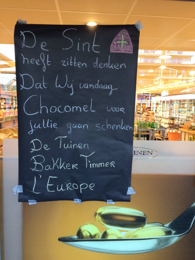 L_Europe_'s tweet photo. Vandaag bezoekt de Sint met zijn Pieten het winkelcentrum van Stadskanaal   Kom allemaal https://t.co/uqllGljYcL