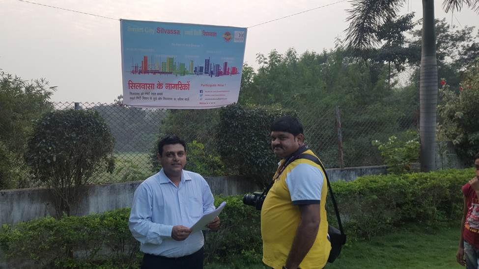 SmartSilvassa's tweet photo. Citizen engagement at Open Gym Inaugration @SmartSilvassa https://t.co/x5KR01j4uQ