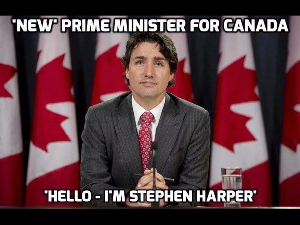 flashgirl's tweet image. His father sold out Canada's currency to the bankers  in 1974 this is why he's sitting in that chair today #Sureties