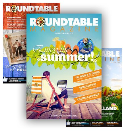 Deadline inzendingen - 1 dec. 2015
Heb jij nog een mooi verhaal? Stuur dan jouw artikel op naar pro@roundtable.nl