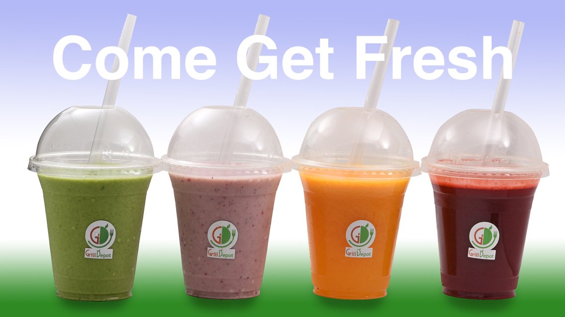 Fresh fruit Juice &amp; Smoothies.