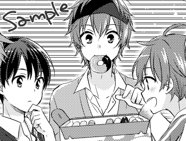 ❁お知らせ❁一迅社様より11/30発売「アイドルマスター SideM コミックアンソロジー VOL.1アンソロジー 」https://t.co/2Jnw6x22Hzモノクロ扉イラスト描かせていただきました!よろしくお願いしますー! 