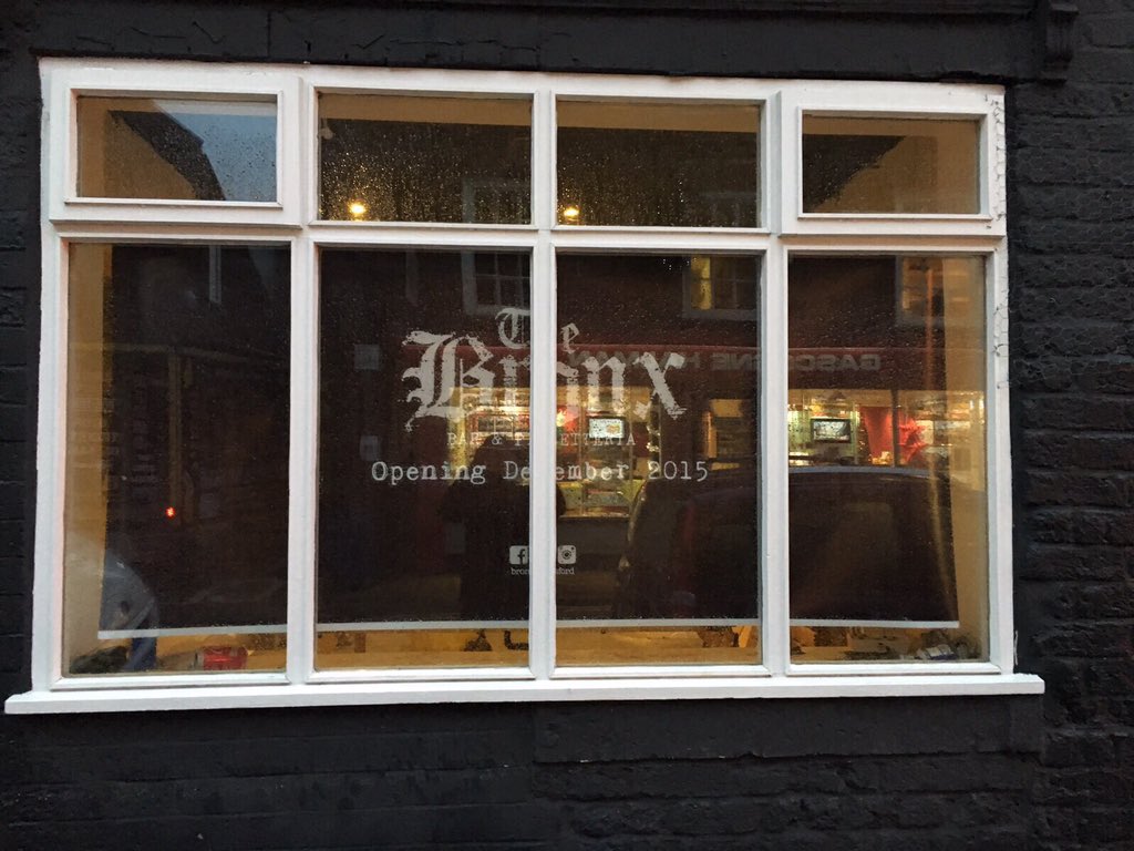 MrPaulNewman's tweet photo. @BronxKnutsford opening soon! #Knutsford https://t.co/h2Tamdz81Z