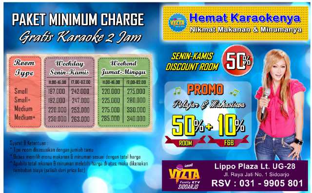 ViztaSidoarjo's tweet image. Saatnya malam mingguan ke @ViztaSidoarjo ambil paket MC free room 2 jam hlo @indorunnersSDA