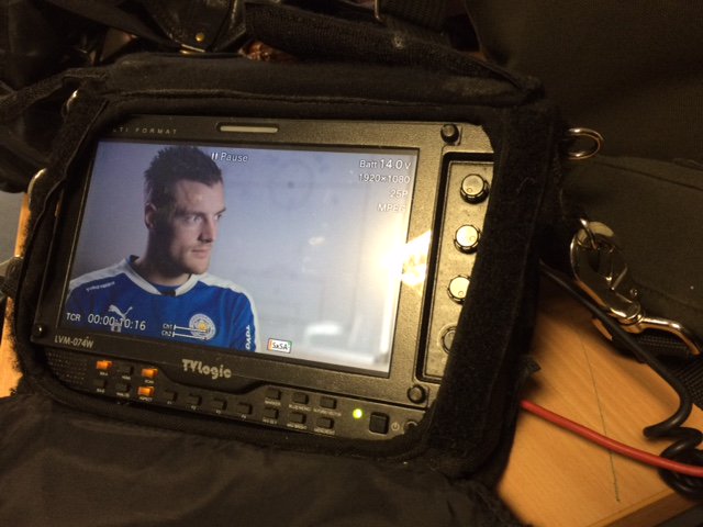 BBCSport's tweet image. Will @vardy7 get the outright record of scoring in straight PL games? We spoke to him for Football Focus,11:30 BBC1