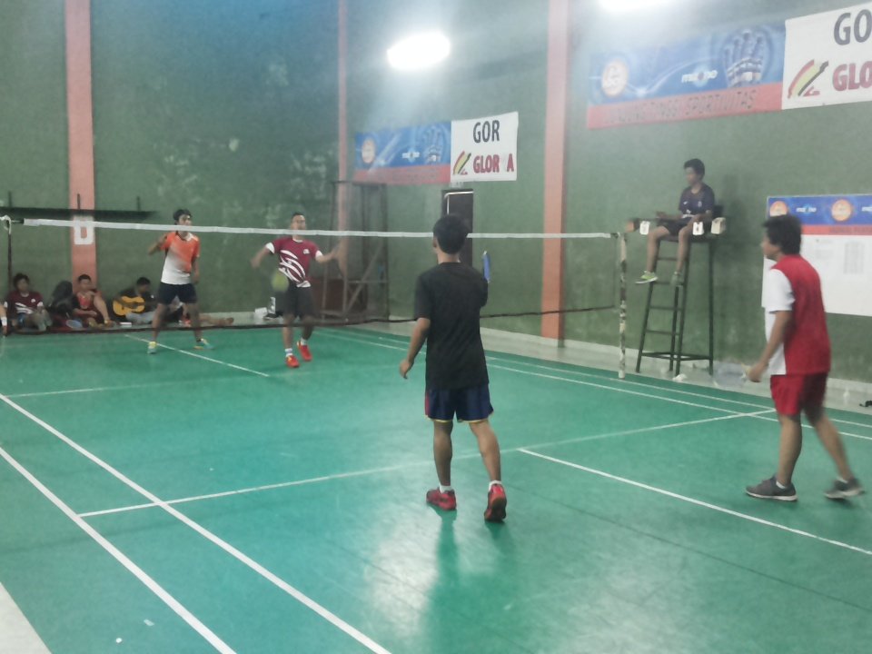 bulutangkisPNJ's tweet photo. Pertandingan kedelapan ganda putra : Dwi/Fadil (POLBAC-PNJ) vs Abi/Rohiyat (UBTU-UNPAD) @ubtu_holic https://t.co/Wdo22uADRV