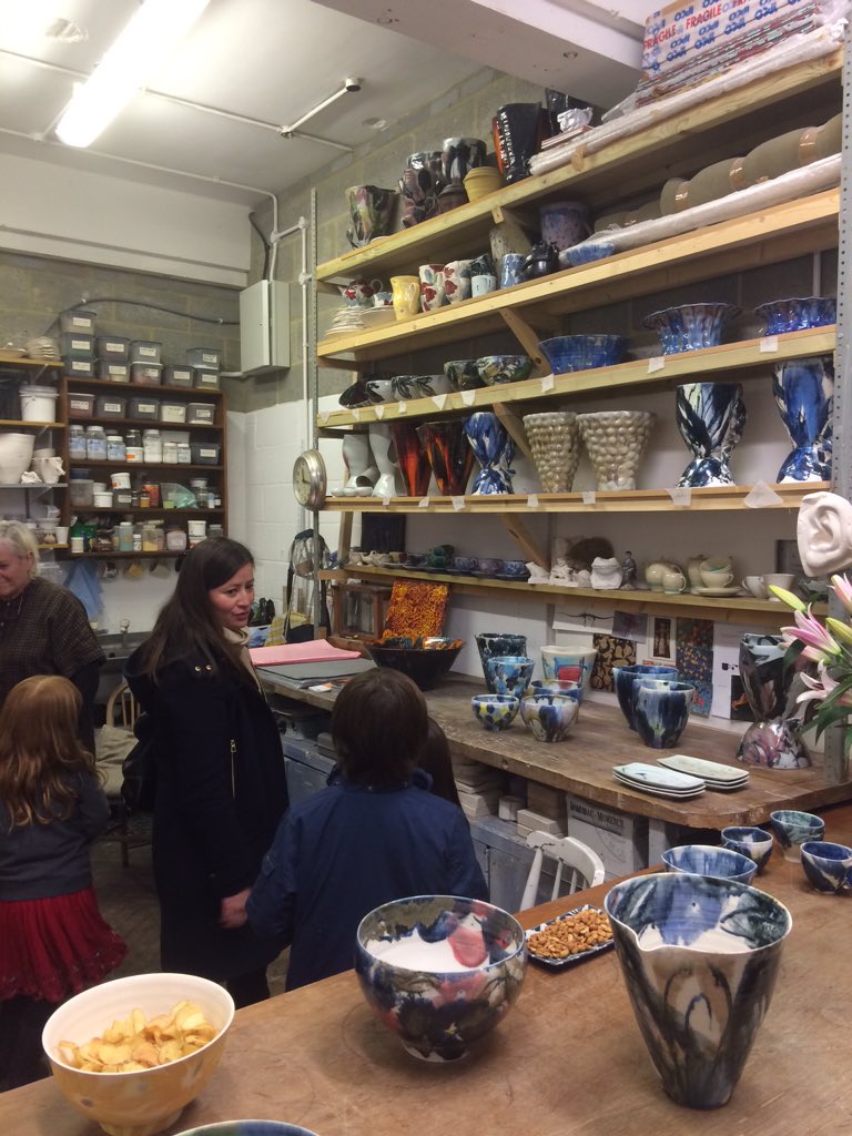 LizAtkin's tweet photo. Lovely to meet fellow #SE23 artists @118Stanstead last night at their 1st open studios! Definitely worth a visit https://t.co/uGBOScI5TX