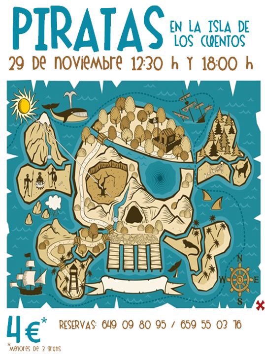 Reserva ya tus entradas y no te pierdas las aventuras de "Piratas en la isla de los cuentos" <a href="/elteatreru/">Teatreru Asturianu</a> <a href="/Esparcer/">Esparcer-Beatriz M.</a>