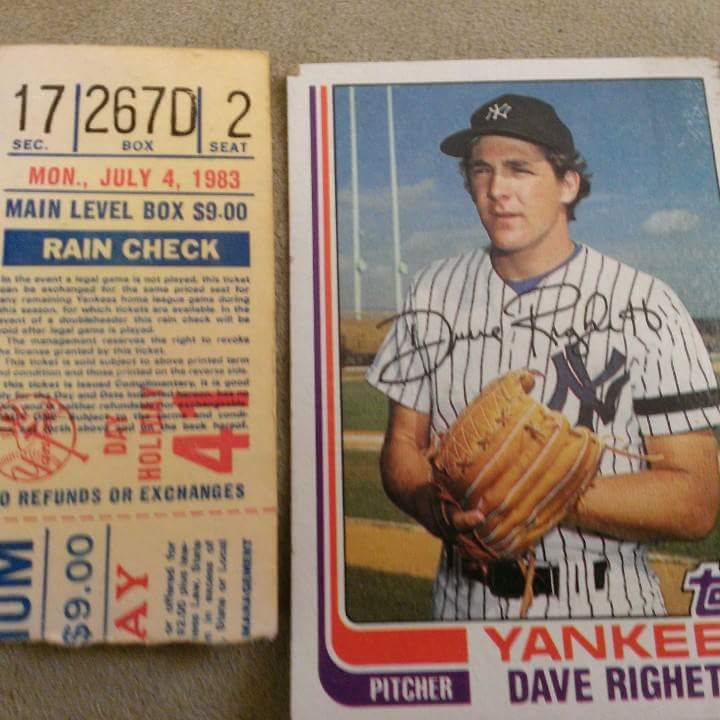 Happy Birthday Dave Righetti.    