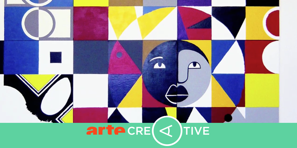 ARTEcreative's tweet photo. Karina Bisch gewährt Einblicke in ihr Atelier und erklärt ihre Konzeption von Kunst. 

https://t.co/QzRonrZvJH https://t.co/obCbtWbZWn
