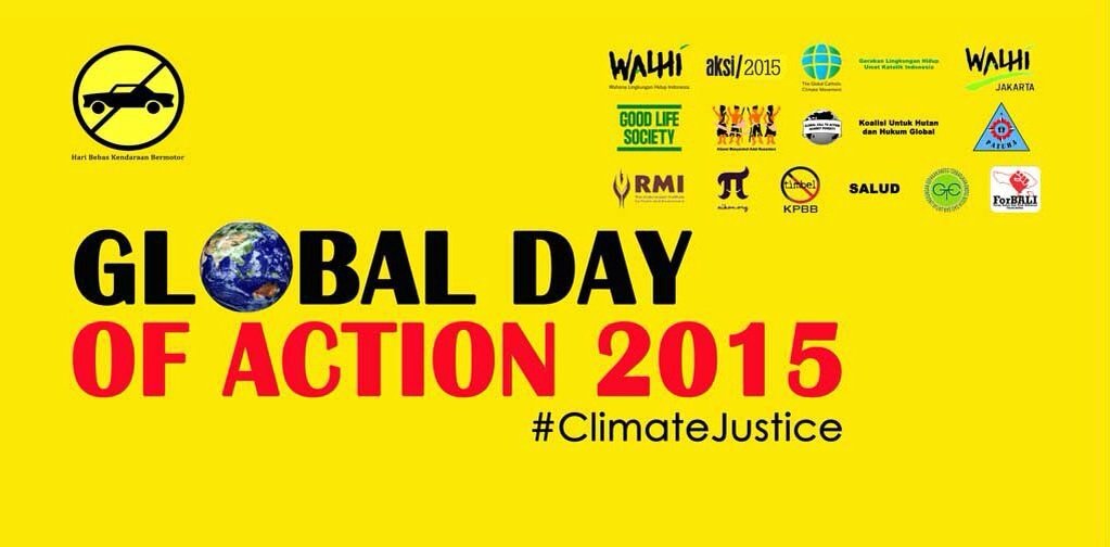 Join us!! Nov 29th, 2015, Car Free Day Jakarta, Meeting Point at Jl. Teluk Betung (Menara BCA), 6am #climatejustice