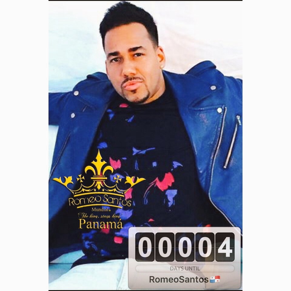 RomeoSantosPty's tweet photo. #4Dias #RomeoPTY a pocos días para disfrutar de un gran concierto @magicdreamsinc @Panatickets @MaximaPanama 👑👑🎵🎤 https://t.co/FYFPQKDSKs