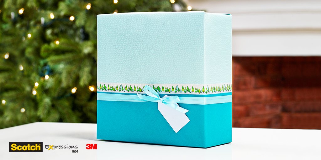 vangerwen's tweet photo. Turn scraps of gift wrap into chic colour-block wrapping. https://t.co/IofGhkIvc8 #ScotchStyle #sponsored #holiday https://t.co/Md7152GVVg