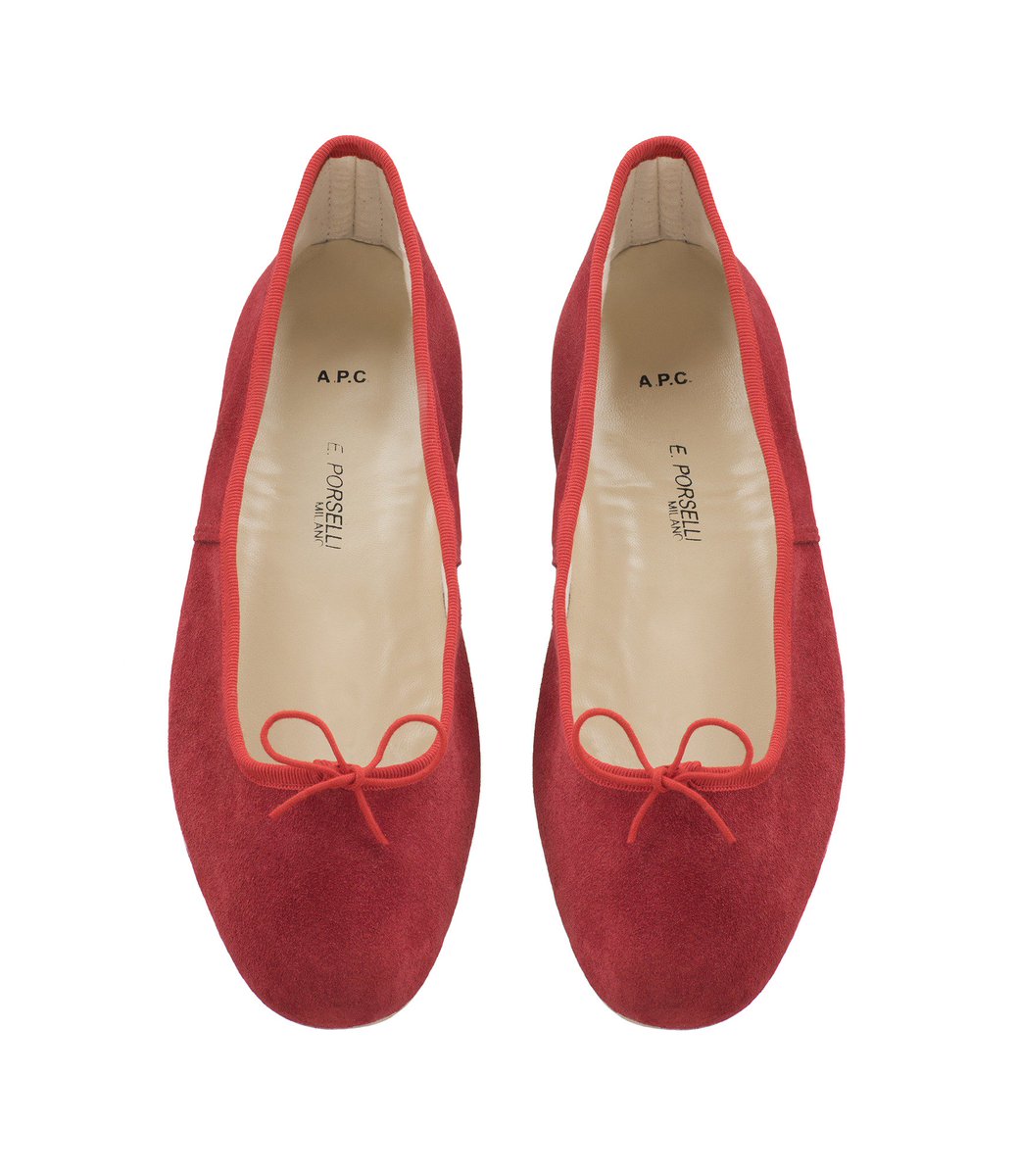apc porselli ballet flats