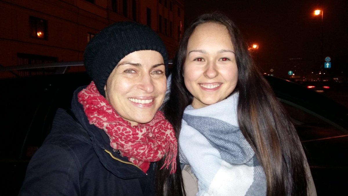 Milkakakaka's tweet photo. Z moja kochaną Danusią ❤ #DanutaStenka https://t.co/CpQwsSP9me