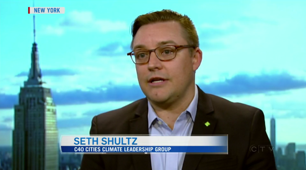 c40cities's tweet photo. C40’s @sethschultz talks #CAM2015 on @CTVNews #CitiesAreKey #COP21 cc @MayorGregor https://t.co/wuhN8gvJge https://t.co/uk61uSlU2R