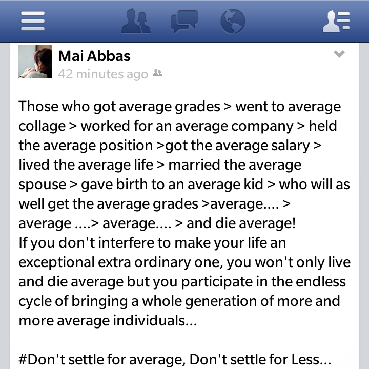 Mayalicious_M's tweet photo. #Dont settle for average, Don't settle for Less. https://t.co/oqskS0wvbu