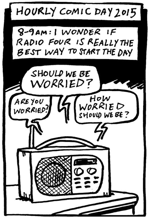 dirtyrottencomx's tweet photo. Royston Robertson @roystoncartoons has a smashing strip in #DRC6; 'Hourly Comics Day 2015' #hourlycomicsday #comics https://t.co/UU3DPF2eUS
