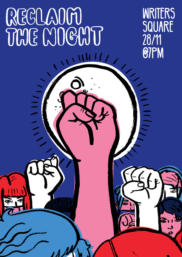 HollabackBelf's tweet photo. Reclaim the Night Belfast is tonight! @utv @bbcradioulster @bbconeni @BBCNewsnight @IrishTimes @rte @ProspectRoads https://t.co/nkgA2hsXLG
