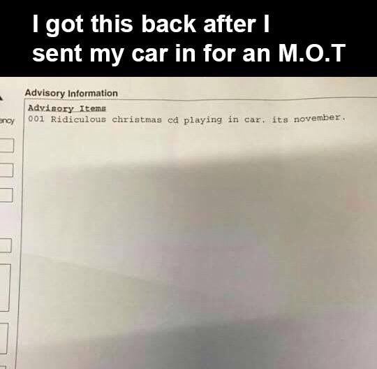 onlymotors's tweet image. The MOT. At this station was very thorough #onlymotors #topgear #cars  #blackfriday onlymotors.com