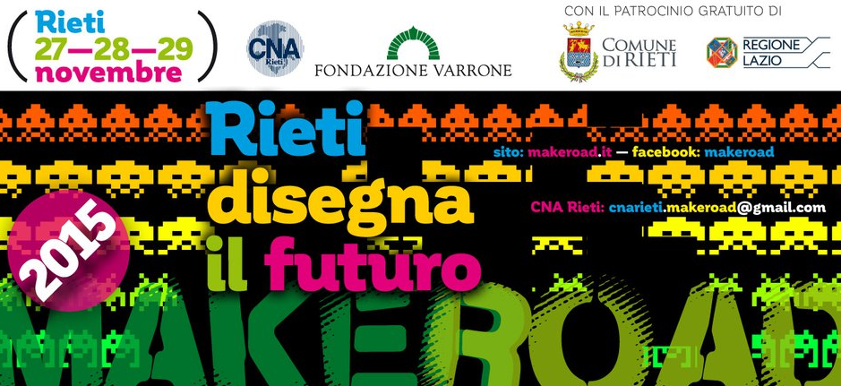make_in_italy's tweet photo. A Rieti con #MakeRoad 10 aziende, 10 #FabLab e 20 studenti insieme per innovare https://t.co/NyZ4SRZP52 @CNARIETI1 https://t.co/0OZzKymY8z