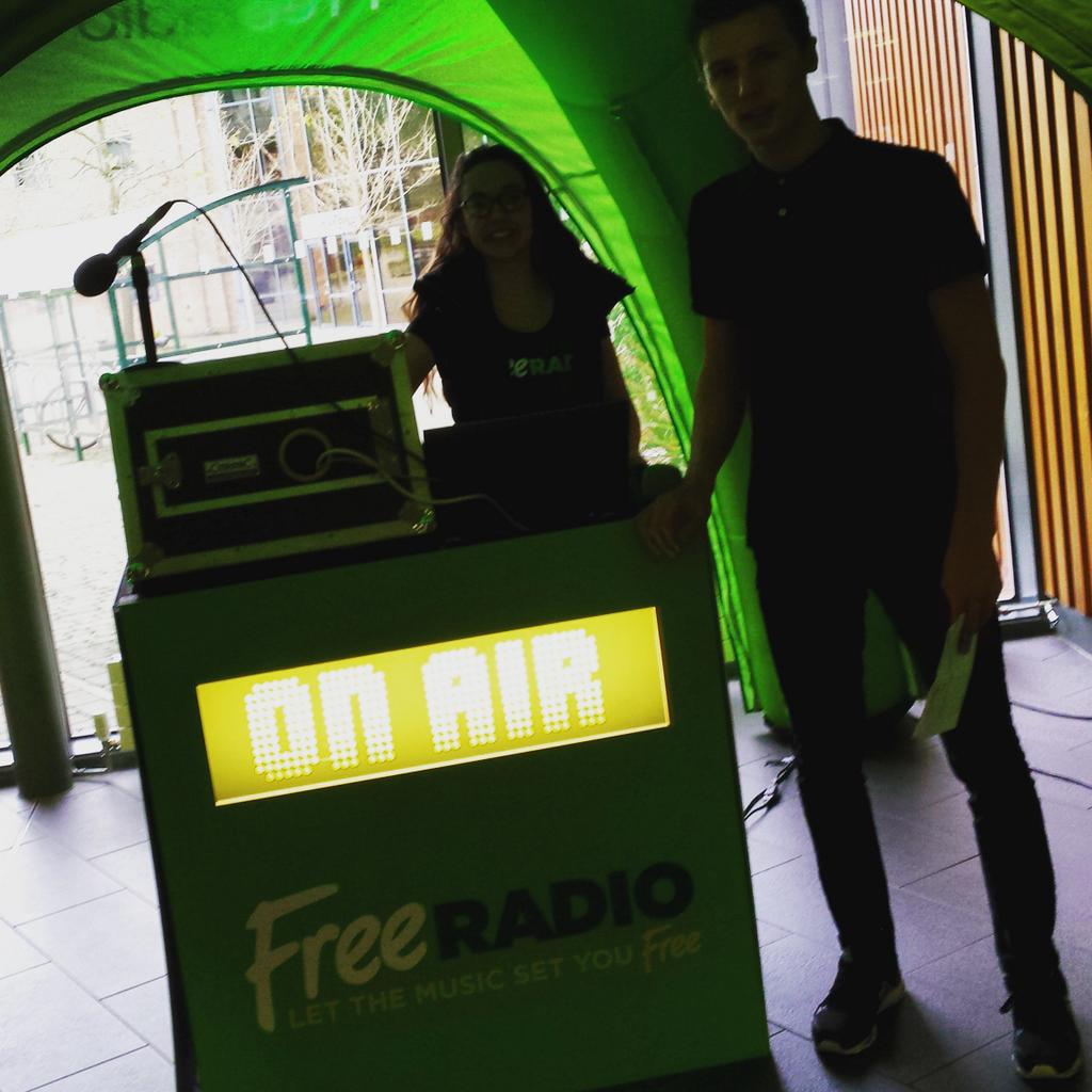 SolihullCollege's tweet photo. Have a go at being a radio DJ in the @wearefreeradio pod! #TryitLoveitLearnit https://t.co/gGS6hBZvcX