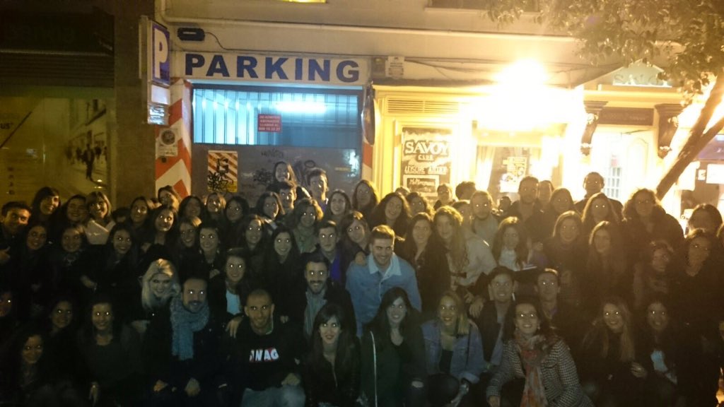 JSalazarFIR's tweet image. Ambientazo anoche en la cena de @farmaFIR Madrid.Muchas gracias a todos esos futuros resis por hacer todo muy fácil