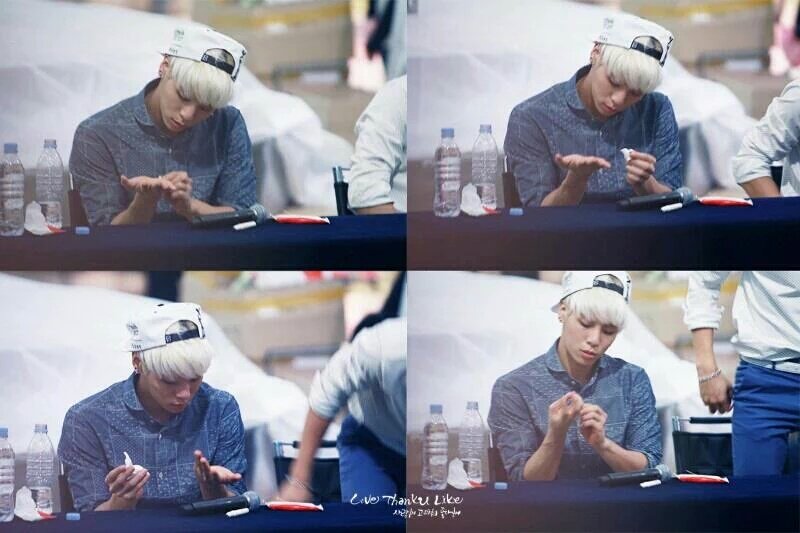 한 남자아이돌이 팬사인회를 하면 꼭 생기는 일ㅋㅋㅋㅋㅋㅋㅋㅋ | 인스티즈