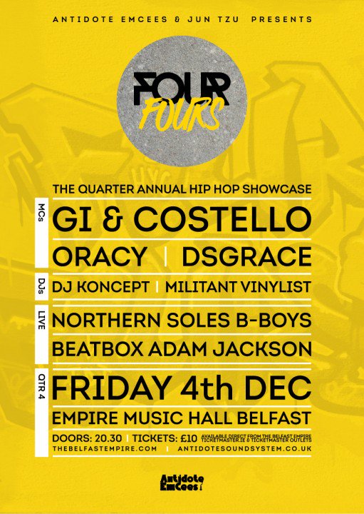 belfastEmpire's tweet photo. One week to go until our final quarter #hiphop showcase.
#GI #Costello #Oracy #Dsgrace https://t.co/Iw3QgbC4oV