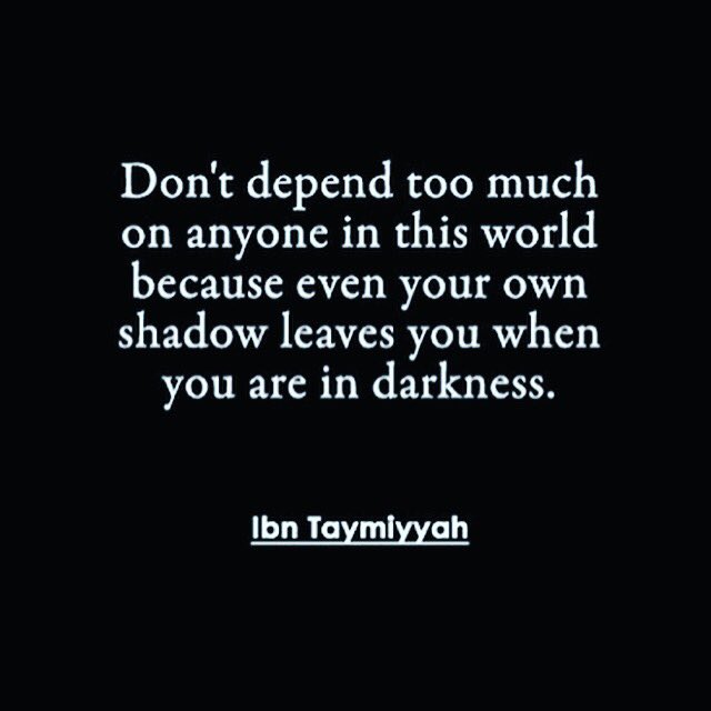 dickyold69's tweet image. I have come to believe that it's foolish to depend too much on anyone #solo #youreonyourown