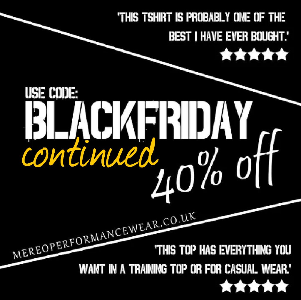 Mereo_RYP's tweet photo. Grab 40% off all weekend! 
Best top you'll ever train in. Read our reviews &amp; see for yourself #crossfit #ukrunchat https://t.co/iYzahI0pa7