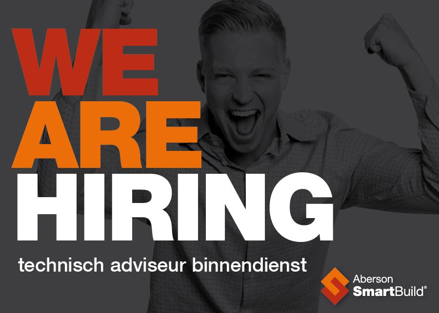 Wij zijn op zoek naar een tech. adv. binnendienst! Klik op onderstaande link en lees meer. 
tinyurl.com/asb-vac