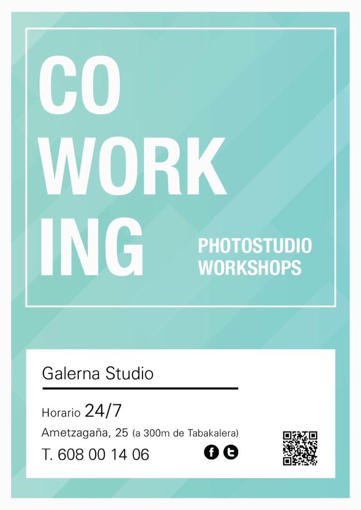 Buscas un espacio donde poder trabajar? El nuevo #coworking de #donostia va más allá. #24/7 #workshops #photostudio