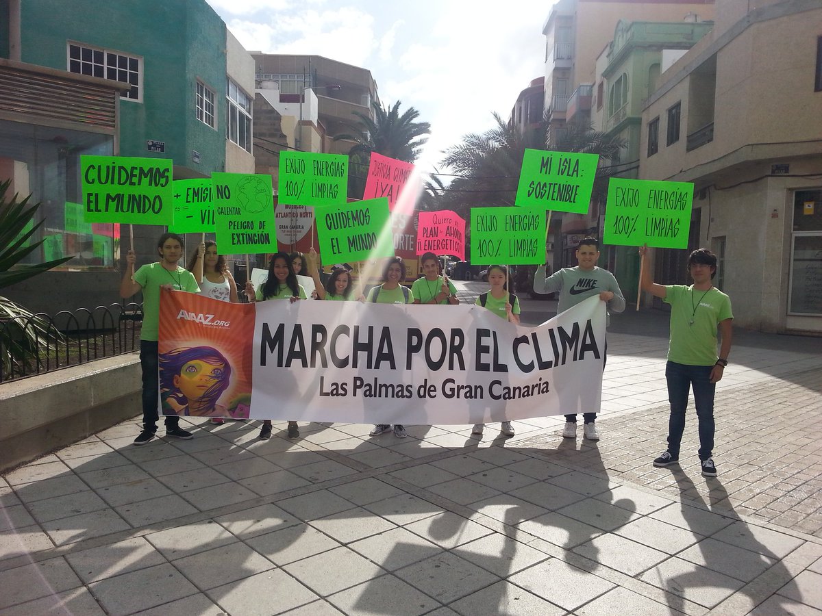 Unete a nosotros en la Plaza del Pilar hasta Santa Catalina, ¡¡El planeta te necesita!!