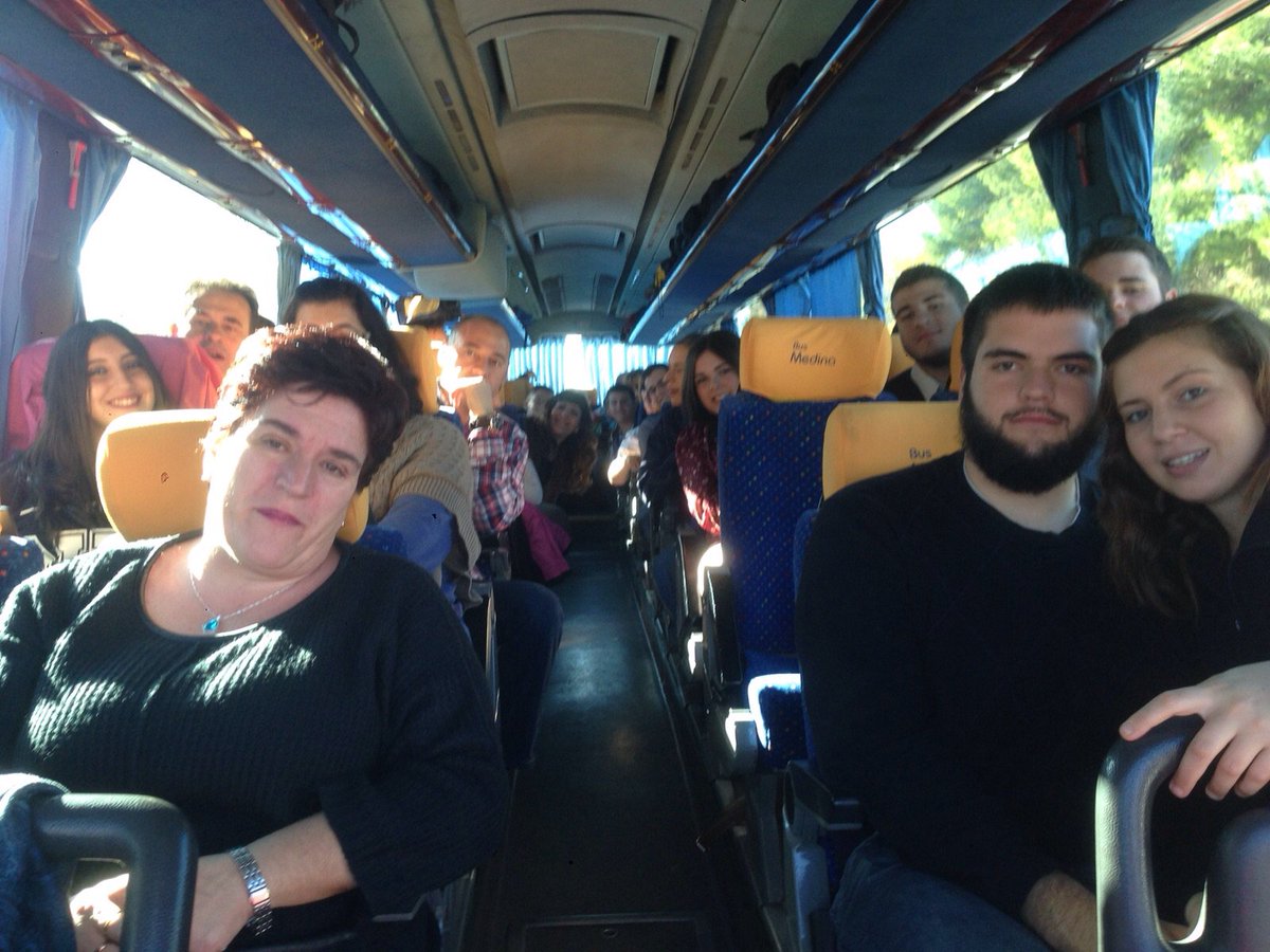 CCTTBolanosCva's tweet photo. Rumbo a Granada a tocar en la III Feria Capricho Cofrade!!! #mareaazul https://t.co/8DGNjXKaEh