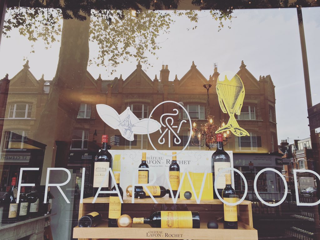 Friarwood Tasting in London come and discover our wines  are 1995, 1999, 2005, 2009 !