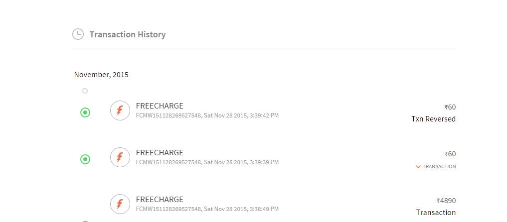 Pehredaar's tweet photo. @FreeCharge Pl refund in FC credits https://t.co/JgeGg7fcWj