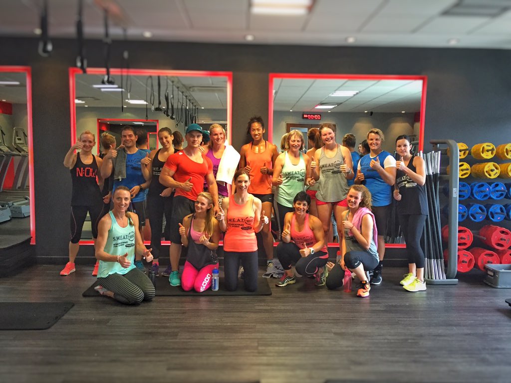 FitnessMag's tweet photo. Big thanks to @simonesweat1000 for organising this #charity event today for the Princes Alive Adoption Home! https://t.co/PA62AMUgPJ