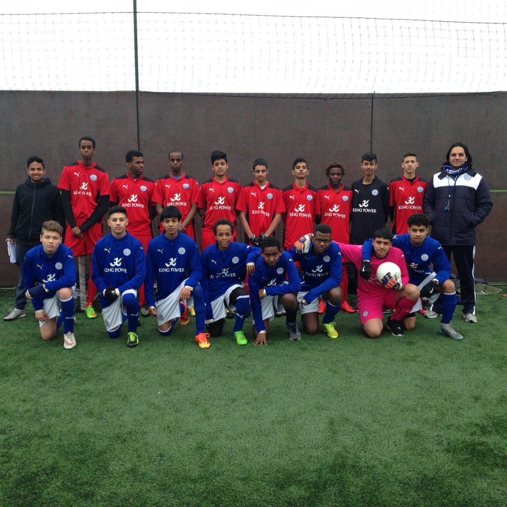 LCFC_Community's tweet photo. Kicks U18s vs @DCCTOfficial today! Top of the Premier League vs Top of the Championship #bringingcommunitiestogether https://t.co/CBqmFtRnUk
