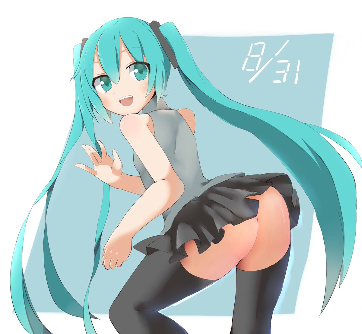 ニーハイと聞いて
#いいニーハイの日 