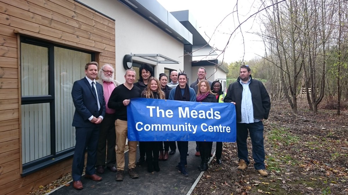 MeadsWard's tweet photo. Pleased to visit #TheMeads community centre this morning for the official keys handover. An excellent facility. https://t.co/uaNb0HLH48