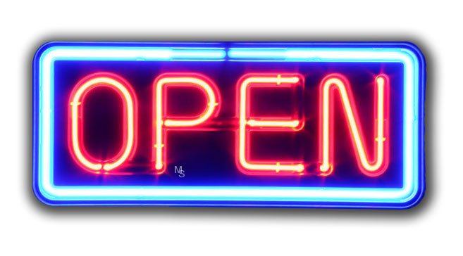 Hemos decido abrir esta tarde. Estaremos abiertos de 17:00 a 20:00. Nos vemos!