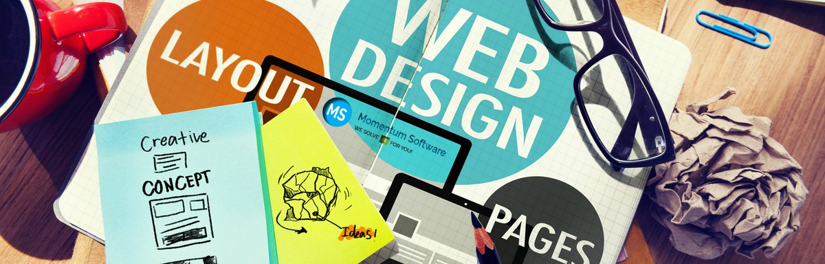 How to Create an Enticing and Unique #Website to Amplify Your Brand Online. Have a Solution momentum-software.com